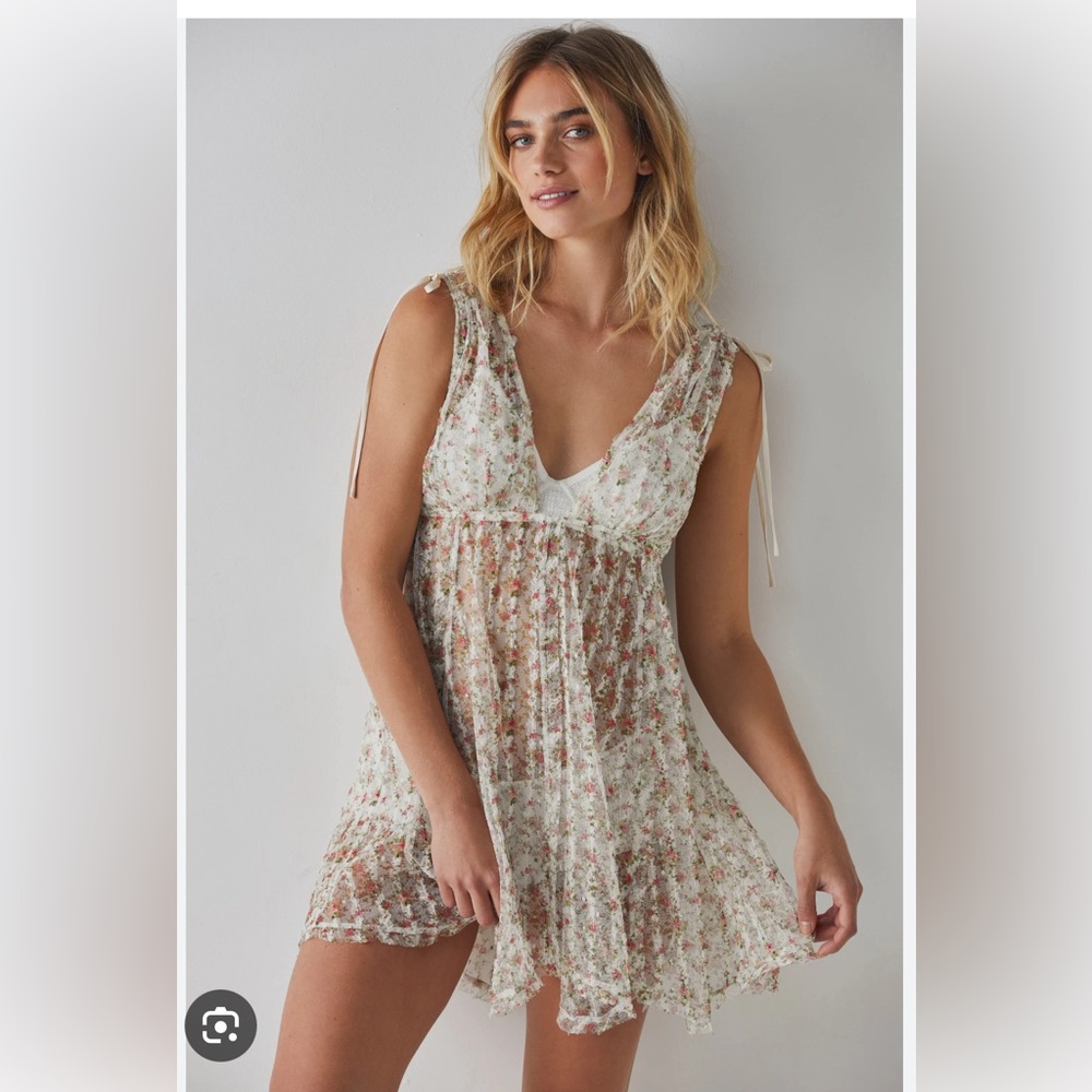 NWT Free People Gimme Butterflies Layering top, Intimates, Slip dress